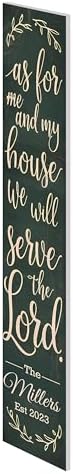 Personalized Welcome Sign for Front Door, Custom Welcome Sign for Porch Outdoor Welcome Home Decorations, 48"x8" PVC Sign (Design 15) - Image 3
