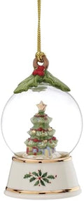 Lenox Christmas Tree in Snow Globe Hanging Ornament by Lenox
