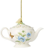 Lenox 896350 Butterfly Meadow Teapot Ornament, Christmas - Image 2