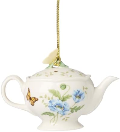 Lenox 896350 Butterfly Meadow Teapot Ornament, Christmas - Image 2