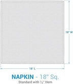 Park Designs Winter Sky Napkin Set of 4 - Image 4