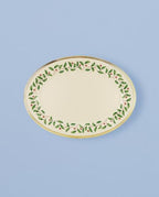 Lenox Holiday Oval 13-Inch Porcelain Christmas Serving Platter - Image 3