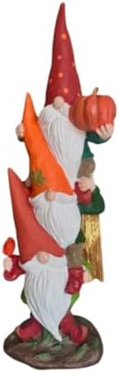 Pumpkin Harvest Gnome Figurine, Autumn Gnome Sculpture, Gnome Sculpture, Holiday Gift, Seasonal Gnome Sculpture, Gnome Figurine, Gnome Decor (Object-3) by PadarHomeDesign