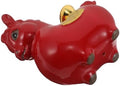 VOSAREA Ceramic Crimson Horse Figurine for 2026 Lunar New Year Decor by Vosarea