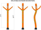 8FT Inflatable Air Waving Tube Dancer with Blower Set for Valentines Day Decor, Blow Up Inflate Tube Man with Smile for Birthday Wedding Proposal Party Decorations (Smile Air Waving Puppet) - Image 5