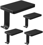 Stocking Holders for Mantle - Set 4, Weighted Metal - Christmas Stocking Holder, Stocking Hangers with Non-Slip Protective Pad, Stocking Hangers for Mantel | TV Stand | Staircase | Dresser by Btanadi-ProfessionalTools