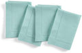 Solino Home Cotton Linen Napkins Pastel Turquoise, 20 x 20 in, Set of 4 by SolinoHome