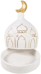 Ramadan Resin Statue Ornament, Handmade Lightweight Durable Indoor Home Decor for Living Room Bedroom Office Ramadan Festive Decoration Detailed Craftsmanship Holiday Decoration Statues - Image 3