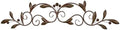 Touch of Class Catalonia Olive Metal Wall Art Topper, Medium, Brown by TouchofClass