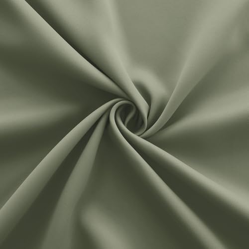 KOUFALL Dark Sage Curtains 72x84 Inches Long for Dining Room 2 Panels Blackout Room Darkening Curtain for Bedroom - Image 7