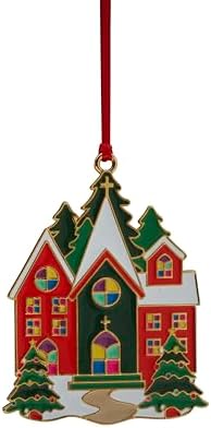 Wallace Wonders of Christmas Cardinal Ornament 2023-14th Edition Gold-Plated Enamel Holiday Collectible with Gift Box and Velvet Pouch - Image 4
