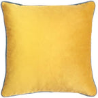 Warm Jewel Tone Soft Velvet Decorative Throw Pillow Covers, 4 Pack, 18x18 Inch Rust Mustard Yellow Green Blue Accent Pillow Covers - Image 7