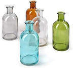 Bud Vases, Apothecary Jars, Decorative Glass Bottles, Centerpiece for Wedding Reception, Elegant Antique Decoration, Mini Flower Vases, Small Medicine Bottles for Home Decor (Blue, Set of 48) - Image 6