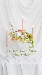 Ling's moment Fake Flowers Box, Faux Artificial Greenery Stems Foam Roses Silk Peony Ranunculus Fabic Flower for Centerpieces Bouquet Wedding Vase Floral Decorations, Garden Blush, Deluxe Combo - Image 4
