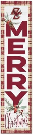 KH Sports Fan Boston College Eagles Holiday Porch Leaner, 11x46 Inches, Eagles Outdoor Christmas Sign; Display Some Holiday Cheer with This Boston College Eagles Christmas Sign by CornellBigRed