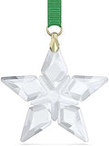 Swarovski Annual Edition 2023 Little Star Ornament with Green Ribbon and Gold-Tone Finished Accents, Part of the Swarovski Annual Edition Collection by Unknown