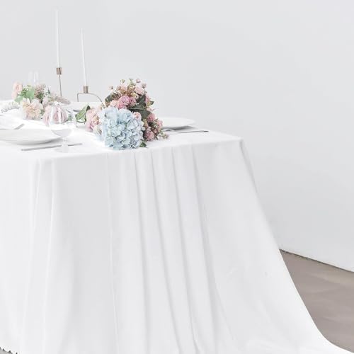 Pufogu 5 Pack 10Ft White Chiffon Table Runner Sheer 29x120 Inch - Image 6