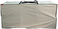 Outdoor Rectangular Cushion/Cover Storage Bag, Protective Zippered Storage Bags with Handles, 60"X20"X28" Beige by acoveritt
