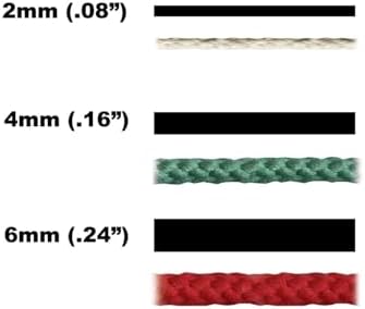 Pepperell Bonnie Braid Macrame Cord | 6mm x 100yd | Sapphire (Value 2-Pack) | Twisted Polypropylene Cord for DIY Crafts, Plant Hangers, Wall Hangings, Crochet & Macrame | Long-Lasting, Vibrant Color - Image 2