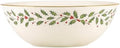 Lenox Holiday Porcelain Christmas Serving Bowl, 72oz by Lenox