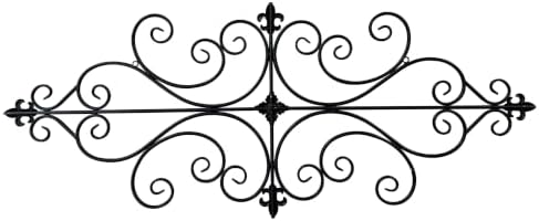 Sintosin Antique Wrought Iron Wall Decor 45 x 18 inch, Copper-colored - Image 7