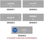 Custom Wall Business Sign, Rectangle Rounded Door Sign, Office Gift Table Top Company Sign Office Decor Personalized Square Business Sign, Valentines Day (LED Light Name Plate) - Image 4