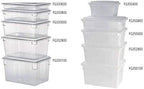 Rubbermaid Commercial Products Food Storage Box, 2.75 Gallon Capacity, White, for Restaurant/Kitchen/Cafeteria - Image 2