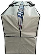 Outdoor Rectangular Cushion/Cover Storage Bag, Protective Zippered Storage Bags with Handles, 60"X20"X28" Beige - Image 4
