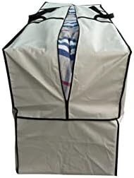 Outdoor Rectangular Cushion/Cover Storage Bag, Protective Zippered Storage Bags with Handles, 60"X20"X28" Beige - Image 4
