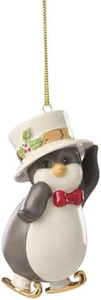 Lenox Penguin Christmas Hanging Ornament by Lenox