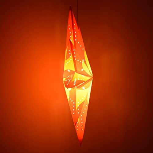 Surya 9 Pointed Paper Star Lights with 12 Foot Power Cord Included - Image 6