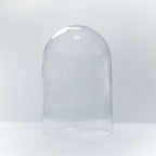 CYS EXCEL Tall Glass Cloche Dome (H:15" D:9.75") | Multiple Sizes Decorative Showcase Display for Antique Collectibles | Bell Jar Terrarium & Dessert Cover - Image 3