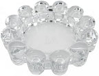 Alice Lane Home Collection Original Clear Glass Small Bubble Candle Dish by AliceLaneHomeCollection