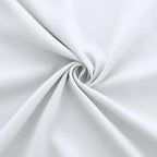KOUFALL Extra 84 Inch Wide White Curtains for Living Room, 84 Inches Long Room Darkening Semi Blackout Grommet Thermal Insulated Bedroom Curtains Drapes 84 Inch Length 1 Panel - Image 4