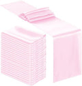 Bencailor 24 Pcs Blush Pink Satin Table Runners Bulk, 12 x 108 Inch by Bencailor