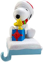 Kurt Adler Christmas Stocking Holder, Peanuts Snoopy & Woodstock, 4.5in - Image 4
