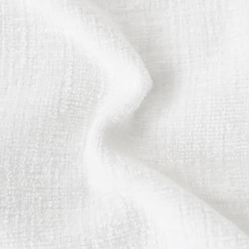 CaliTime Decorative Couch Throw Pillow Covers 24 X 24 Inches True White - Image 2