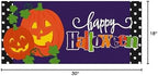 Evergreen Sassafras Fall Christmas Holiday Doormat Insert Bundle & Tray Set of 5, Interchangeable Entrance Door mats Indoor and Outdoor Welcome Mat 30 x 18 Tray Non Slip Backing Low Profile - Image 2