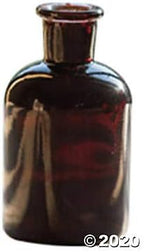Small Amber Glass Bud Vases - Set of 6 - Apothecary Home Decor - Image 2