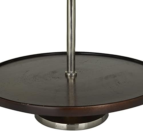 Deco 79 Modern Mango Wood Tiered Server, 14" x 14" x 25", Dark Brown - Image 4