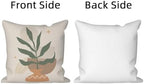 Bohemian Abstract Throw Pillow Covers 22"x22" Set of 4, Minimalist Geometric Leaves Sunset Moon Cushion Cover for Sofa Chair Couch Bed Office Garden Patio Farmhouse Indoor Outdoor - Image 7