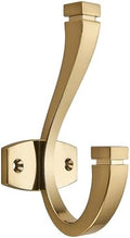 SAILING Coat Hooks -3 Pack Champagne Bronze Towel Hooks Robe Hooks Decorative Wall Hooks for Bathroom Bedroom Kitchen Towel Robe Clothes Cabinet Closet Bathroom Hardware by SAILING