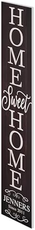 Personalized Welcome Sign for Front Door, Custom Welcome Sign for Porch Outdoor Welcome Home Decorations, 48"x8" PVC Sign (Design 8) - Image 3