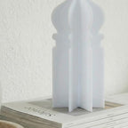 iwa concept Islamic Minaret Table Decor Statue, 3D Acrylic Mosque Sculpture, Modern Minimalist Interlocking Statue for Ramadan, Eid and Muslim Home - Image 6