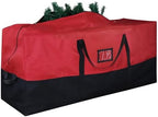 Christmas Tree Storage Bag, 9 ft, 600D Oxford, RED & BLACK by Bstge