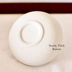 Carrot's Den Small White Ceramic Bud Vase Set of 6, Nordic Minimalist - Image 7