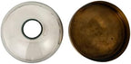 Creative Co-Op Sophisticated Glass Cloche with Metal Tray, Clear and Antique Brass - Image 7