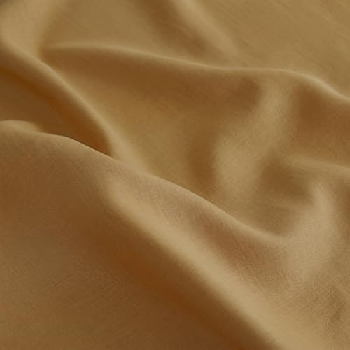 Solino Home 100% Pure Linen Table Runner Caramel Long, Fete 14 x 108 in - Image 4