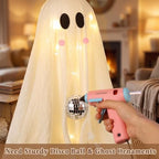 Copkim 2 Pack Halloween Decorations Indoor Lighted Ghost Disco Ghost Decor - Image 6