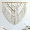 Achart Macrame Wall Hanging Large- Boho Wall Decor- large wall art- Wall Decor Living Room- Macrame Tapestry Boho Decor for Bedroom (Beige-Shells) by Achart